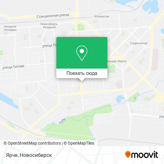 Карта Ярче