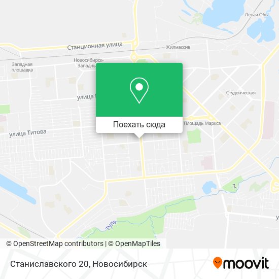 Карта Станиславского 20