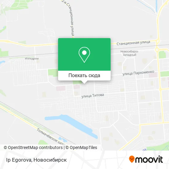 Карта Ip Egorova