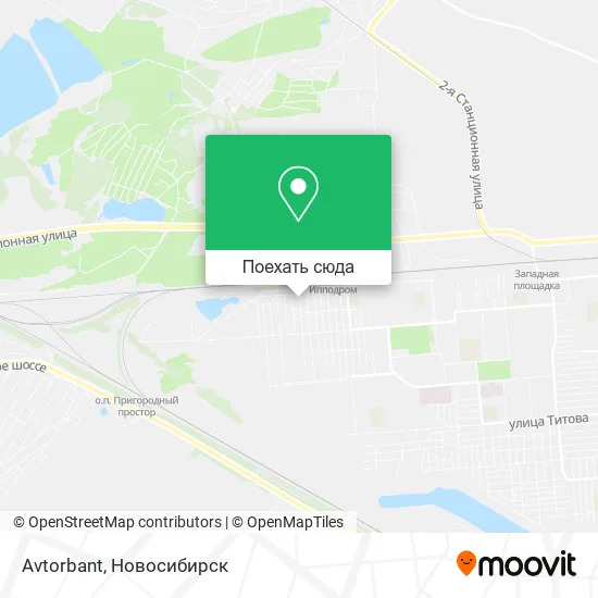 Карта Avtorbant