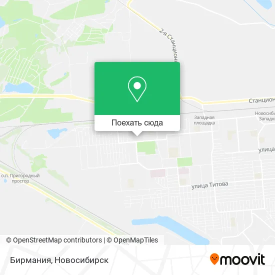 Карта Бирмания