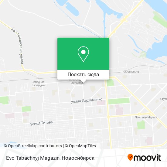 Карта Evo Tabachnyj Magazin