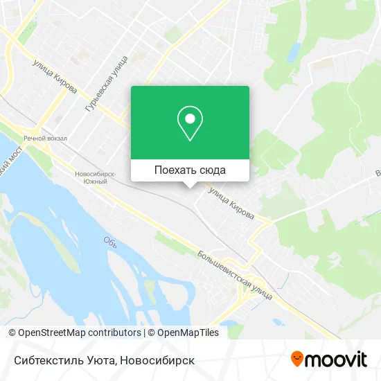 Карта Сибтекстиль Уюта