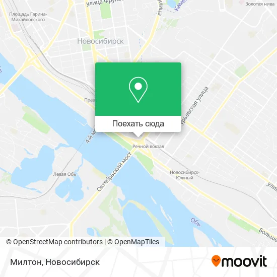 Карта Милтон