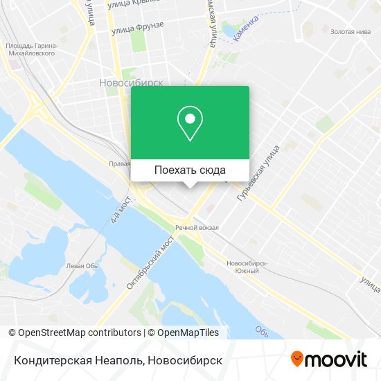 Карта Кондитерская Неаполь