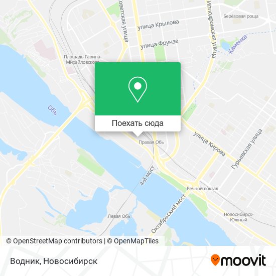 Карта Водник