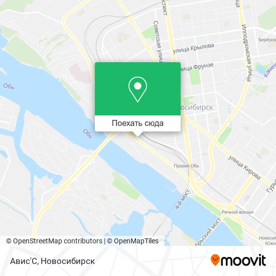Карта Авис'С