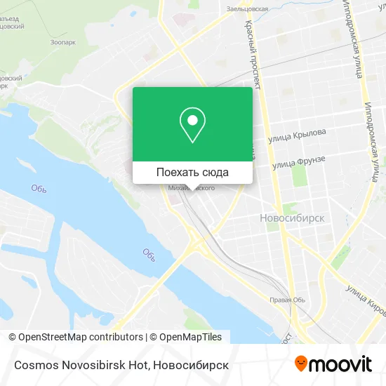Карта Cosmos Novosibirsk Hot