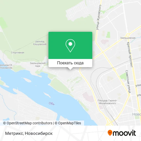 Карта Метрикс