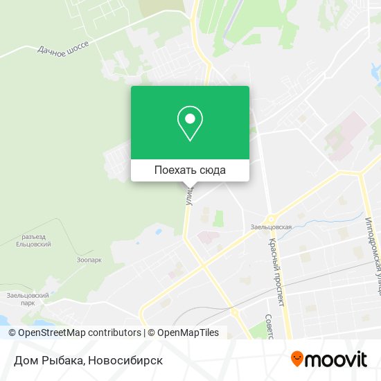 Карта Дом Рыбака