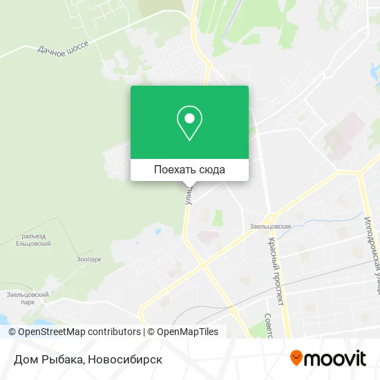 Карта Дом Рыбака