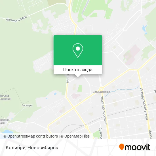 Карта Колибри