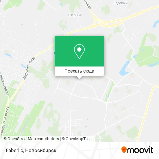 Карта Faberlic