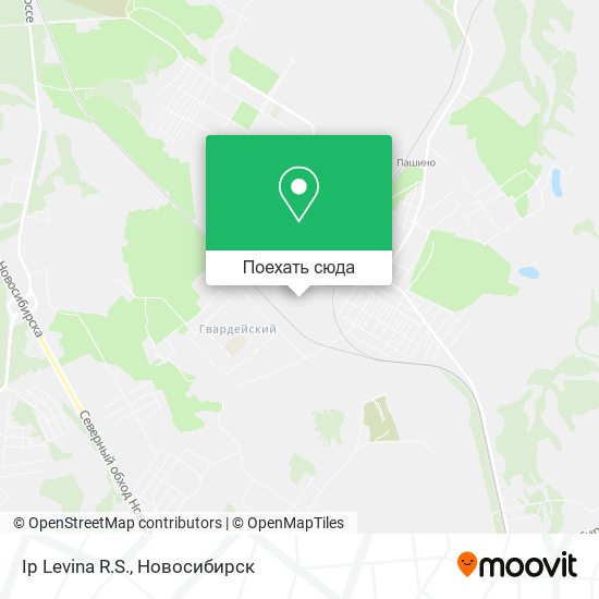 Карта Ip Levina R.S.