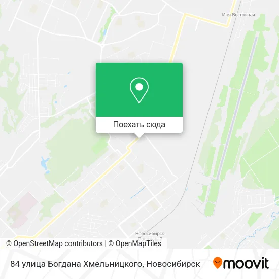 Карта 84 улица Богдана Хмельницкого