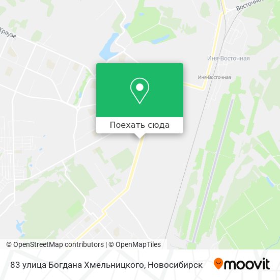 Карта 83 улица Богдана Хмельницкого