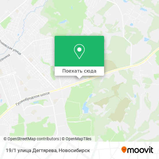 Карта 19/1 улица Дегтярева