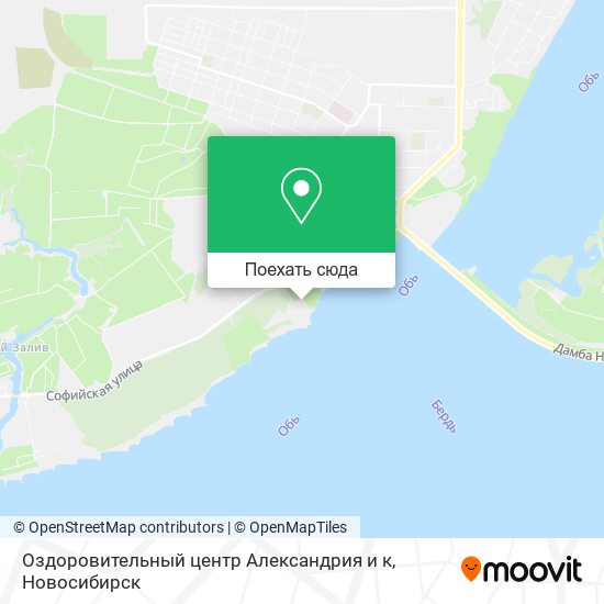 Карта Оздоровительный центр Александрия и к