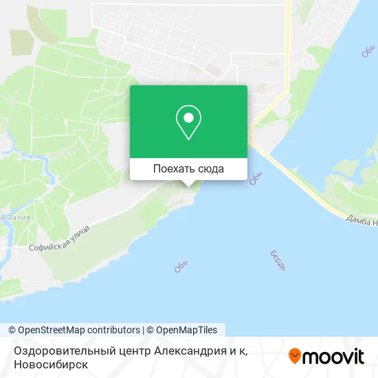 Карта Оздоровительный центр Александрия и к