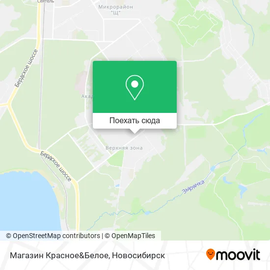 Карта Магазин Красное&Белое