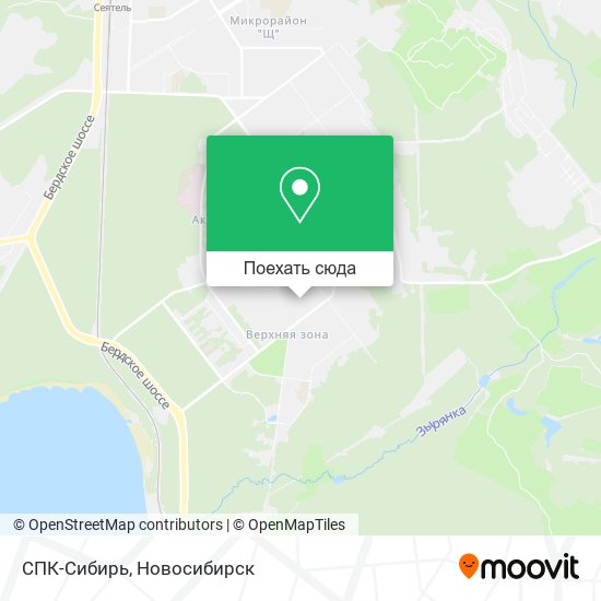 Карта СПК-Сибирь