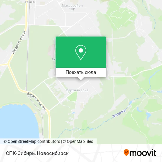 Карта СПК-Сибирь