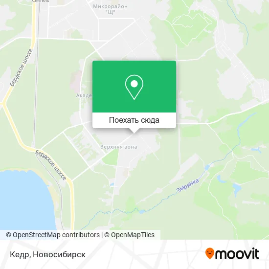 Карта Кедр