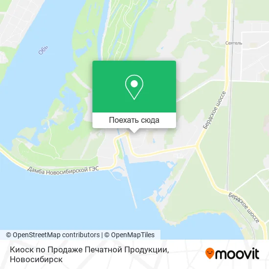 Карта Киоск по Продаже Печатной Продукции