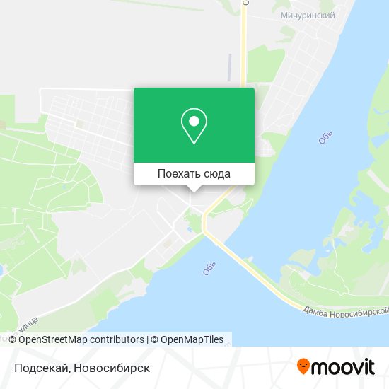 Карта Подсекай