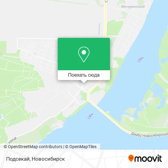 Карта Подсекай