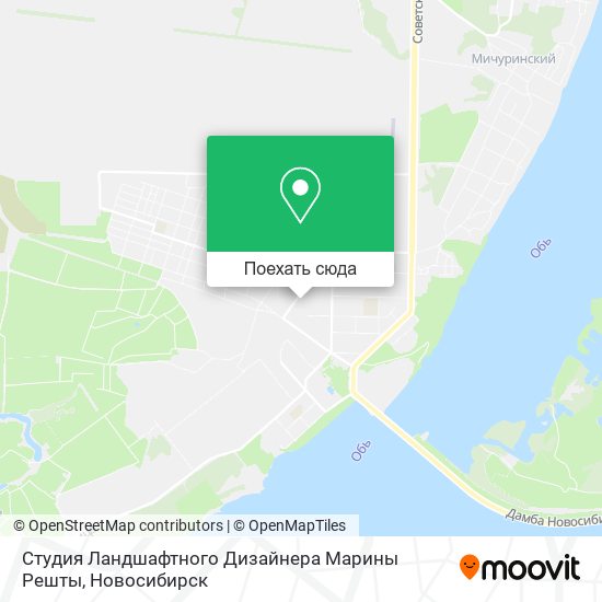 Карта Студия Ландшафтного Дизайнера Марины Решты