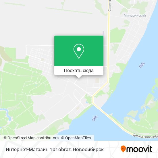 Карта Интернет-Магазин 101obraz