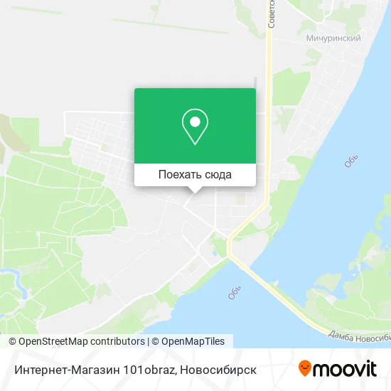 Карта Интернет-Магазин 101obraz