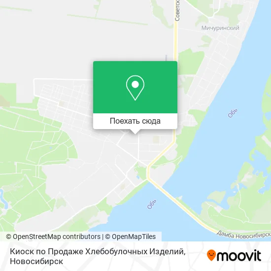 Карта Киоск по Продаже Хлебобулочных Изделий