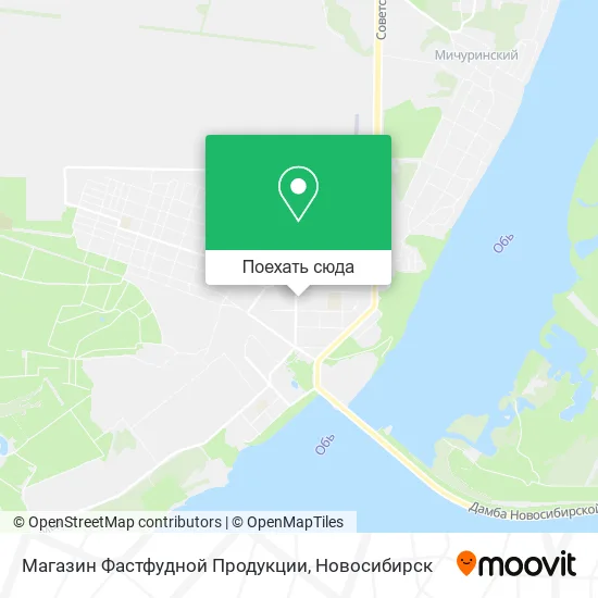 Карта Магазин Фастфудной Продукции