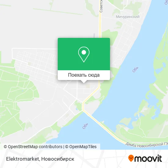 Карта Elektromarket