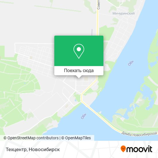Карта Техцентр