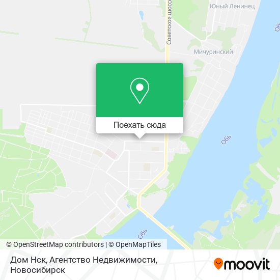 Карта Дом Нск, Агентство Недвижимости