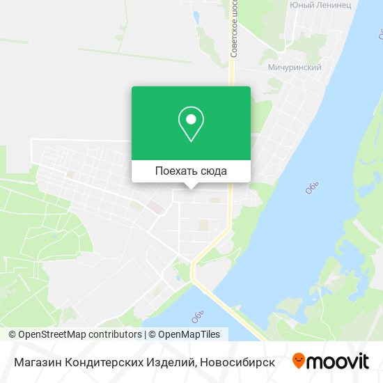 Карта Магазин Кондитерских Изделий