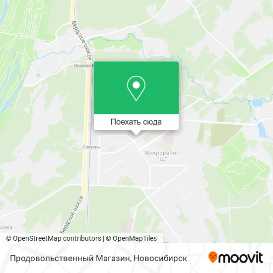 Карта Продовольственный Магазин