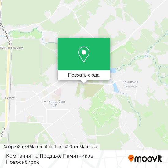 Карта Компания по Продаже Памятников