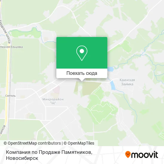 Карта Компания по Продаже Памятников
