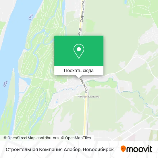 Карта Строительная Компания Алабор