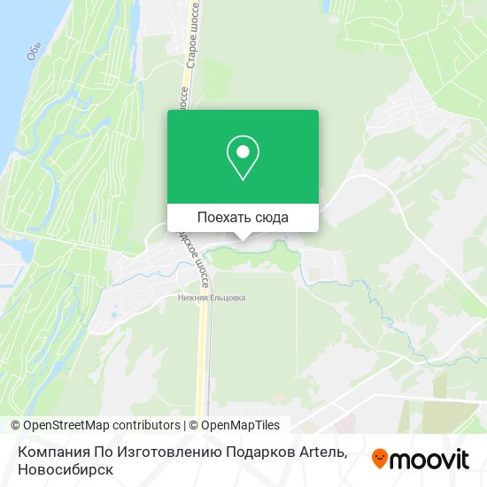 Карта Компания По Изготовлению Подарков Artель