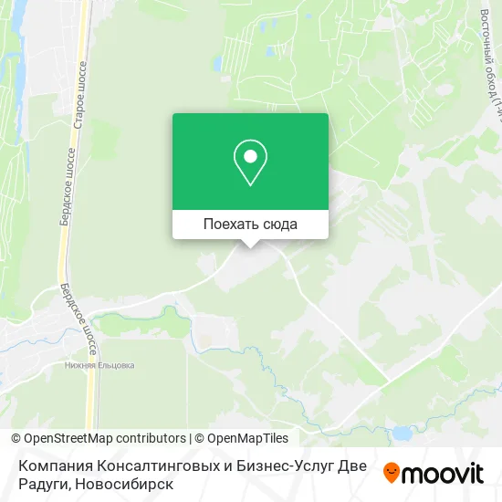 Карта Компания Консалтинговых и Бизнес-Услуг Две Радуги