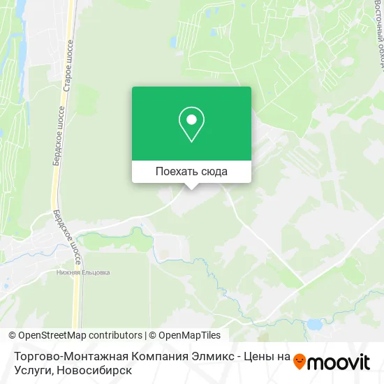 Карта Торгово-Монтажная Компания Элмикс - Цены на Услуги
