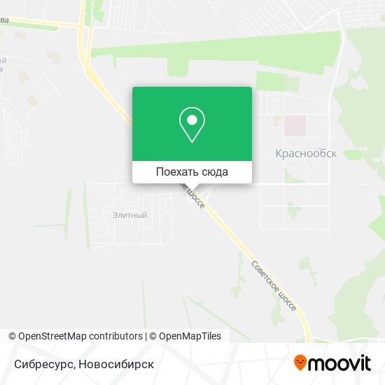 Карта Сибресурс