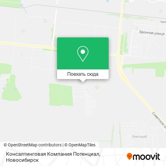 Карта Консалтинговая Компания Потенциал