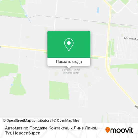 Карта Автомат по Продаже Контактных Линз Линзы-Тут