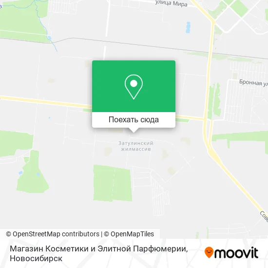Карта Магазин Косметики и Элитной Парфюмерии